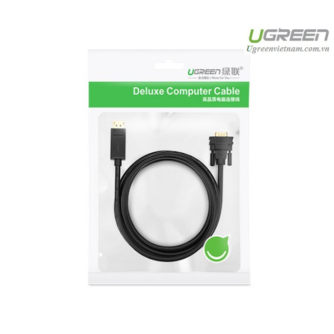 Cáp chuyển đổi Displayport sang VGA dài 2m Ugreen 10235