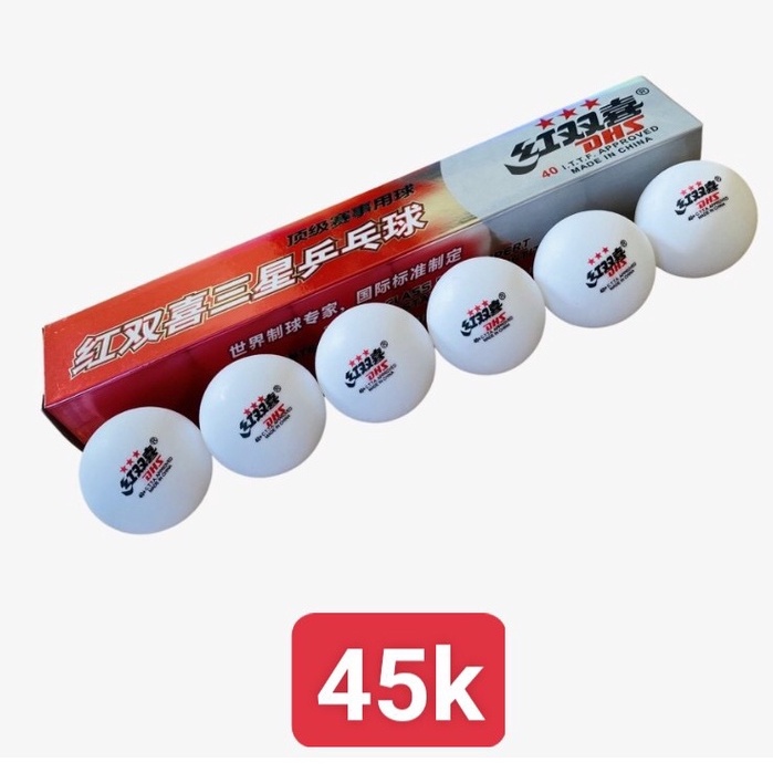 HỘP BÓNG BÀN THI ĐẤU 6 QUẢ STAR HÀNG LOẠI 1