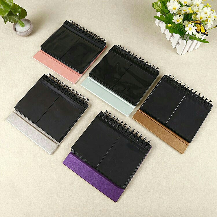 Album ảnh 8x10 dạng lịch để bàn chứa 68 ảnh để danh thiếp, thẻ ngân hàng sẵn hàng tại Tú Vy Studio