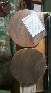 Thớt gỗ nghiễn 30 cm x dày 4 cm