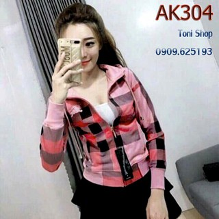 ÁO KHOÁT DA CÁ Sọc Vân [Kèm Ảnh Thật]