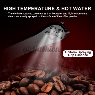 DL-KF200 Coffee Machine Home Automatic Drip Coffee Pot Mini Bubble Teapot 600 ML