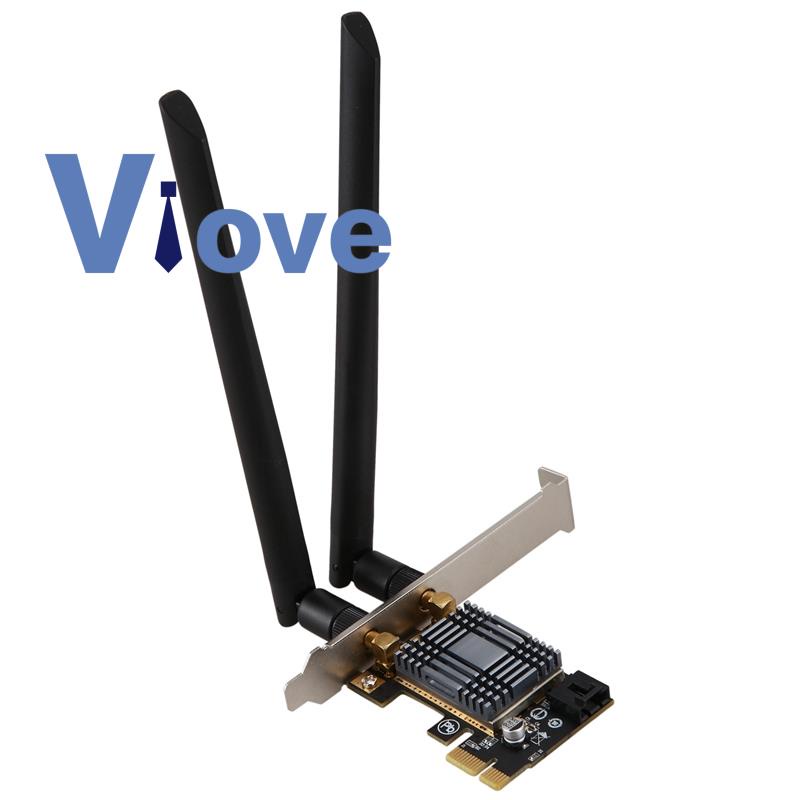 Card mạng PCIE băng tần kép N1202 AR5B22 2.4G / 5G có Bluetooth 4.0
