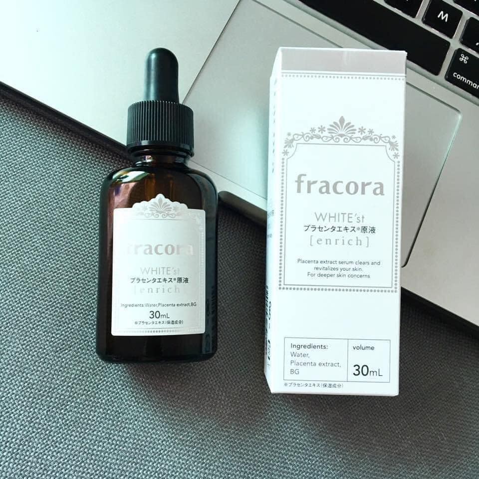 Serum dưỡng da Fracora Placenta Nhật Bản 30ml