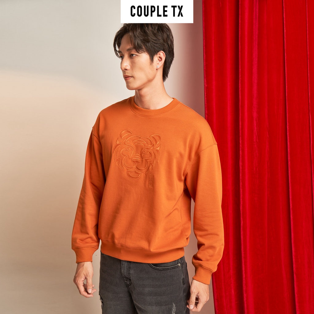 Áo Sweater Nam Thêu Linh Vật Couple TX MSW 1013