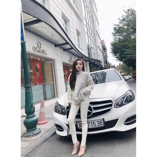 Giày cao gót da bóng gót nhọn 9p đế đỏ