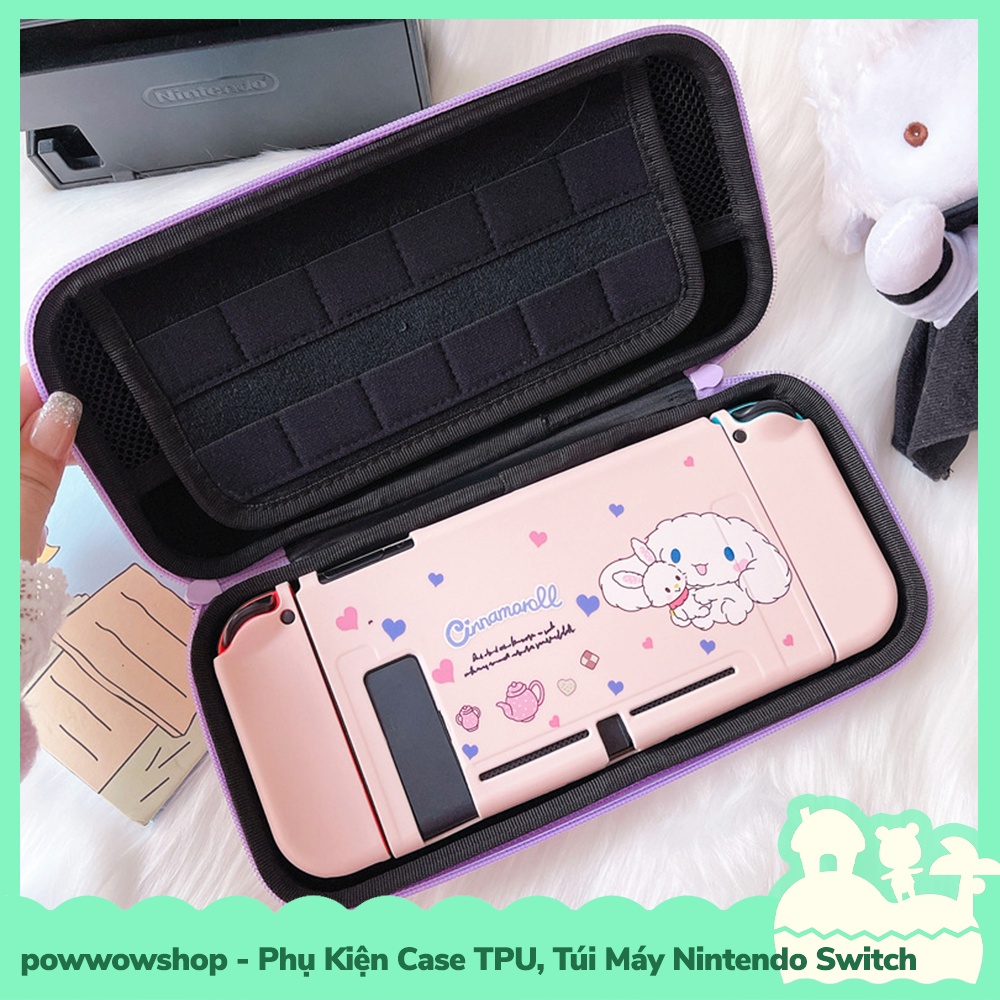 [Sẵn VN - Hỏa Tốc] Phụ Kiện Case Ốp TPU Dẻo, Túi Đựng Máy Cho Máy Game Cầm Tay Nintendo Switch Cinnamoroll Rabbit Doll