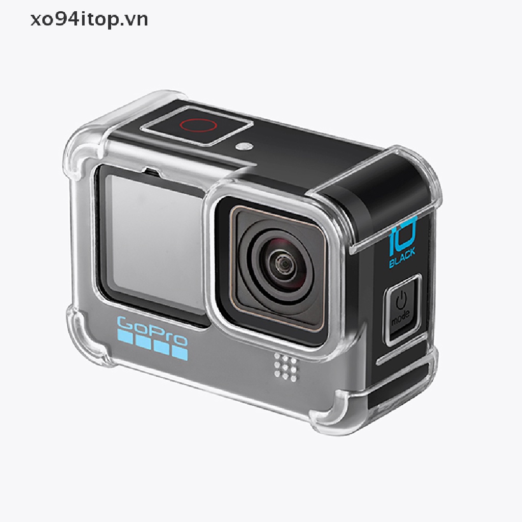 Ốp Điện Thoại Silicon Bốn Góc Chống Rơi Vỡ Cho Go Pro HERO 10 / 9 Mới
