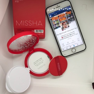 Phấn Nước Che Phủ Hoàn Hảo Missha Velvet Finish Cushion