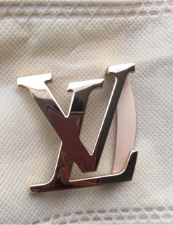 【 FREE SHIP】 Mặt thắt lưng đồng đúc LV , 4 Cm . Mặt thắt lưng LV