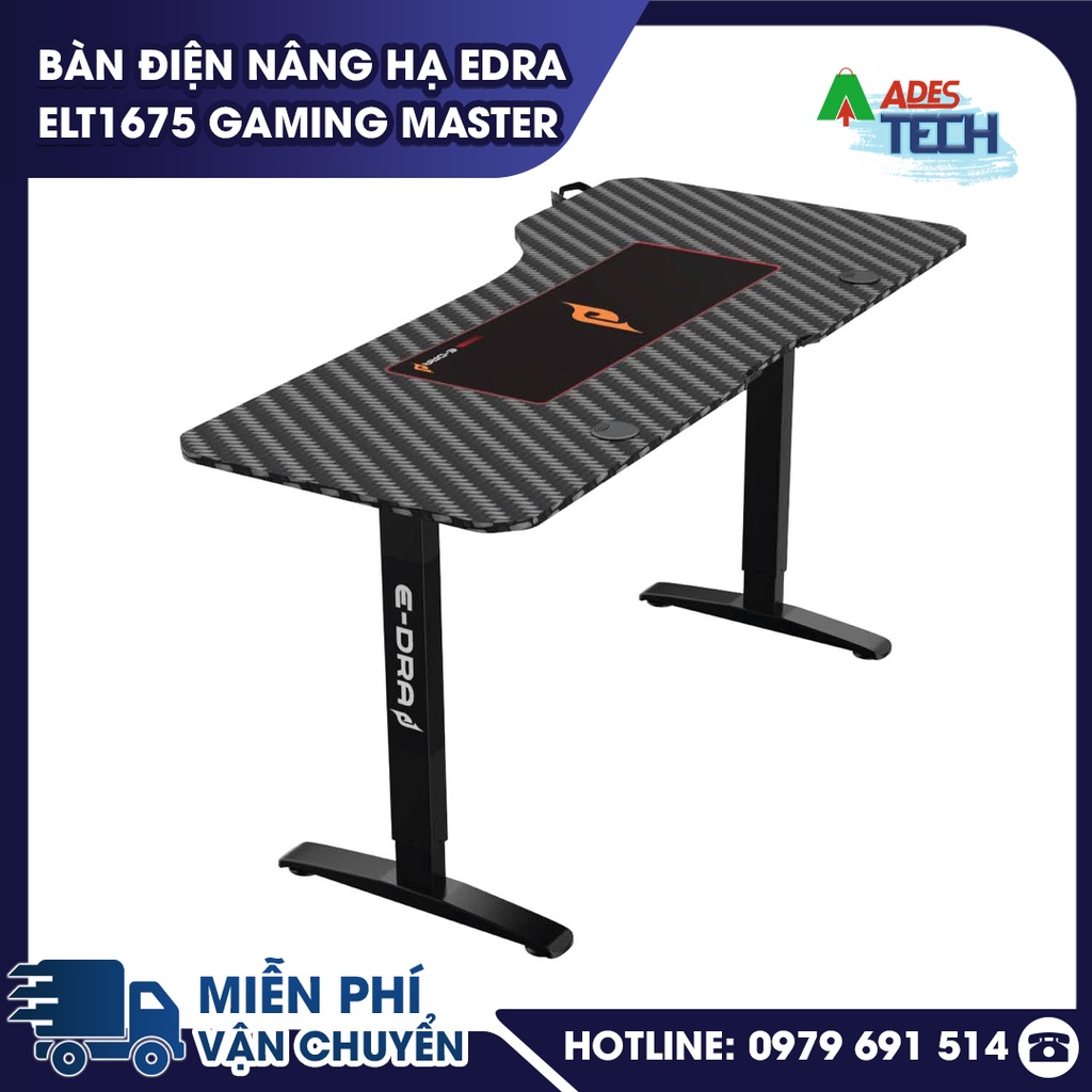 Bàn điện nâng hạ EDra ELT1675 Gaming Master - Bảo hành 12 tháng