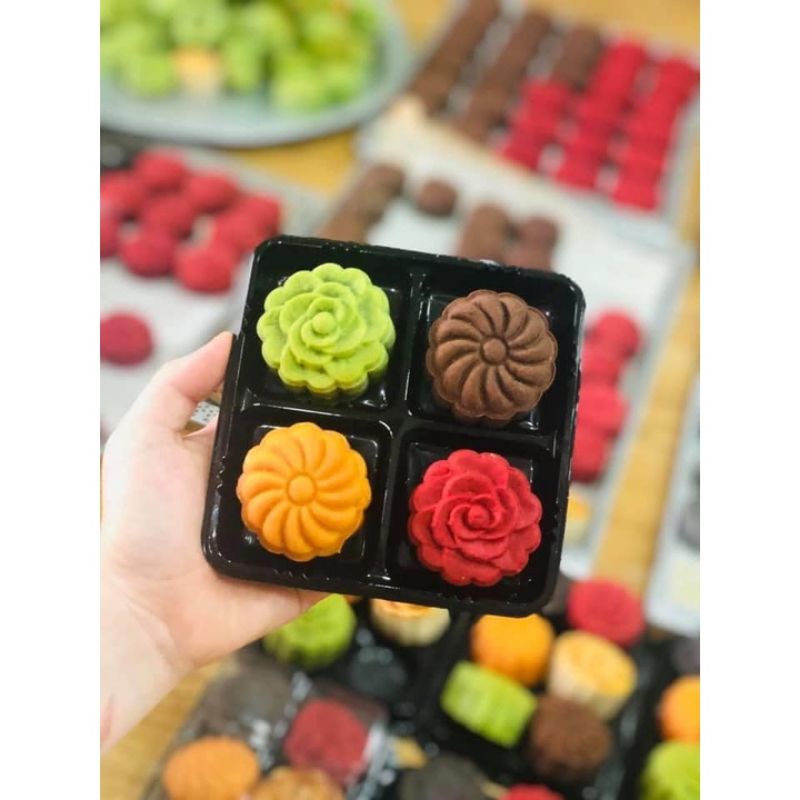 Set 10 hộp đựng bánh trung thu, socola 50g - 75g FG134, FG334, FG332