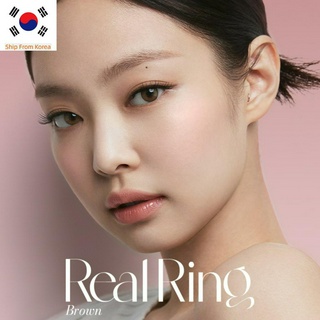 Ống kính áp tròng OLENS REALRING BRROWN 2P, ống kính hàn quốc, ống kính