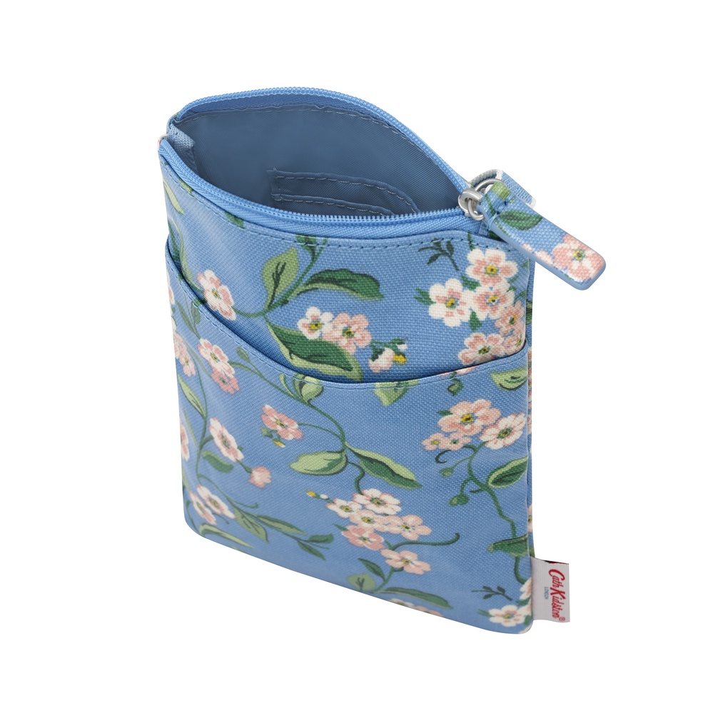 Cath Kidston - Túi đeo chéo Essentials Mini Cross Body Forget me not - 1009217 - Mid Blue