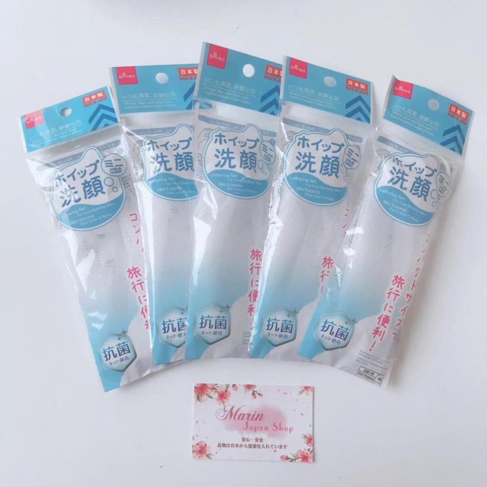 (Hàng Nhật) Lưới tạo bọt khi rửa mặt cao cấp mềm mịn hàng nội địa Nhật Bản Made In Japan
