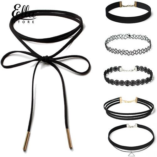 Set 6 vòng cổ choker nhiều kiểu xinh xắn cá tính cho nữ