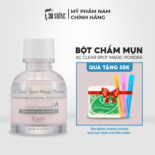 Chấm mụn 2 lớp giảm mụn giảm thâm The Plant Base AC Clear Spot Magic Powder 20ml