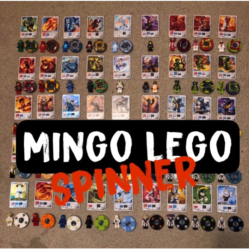 LEGO ninjago quay bài lloyd,kai,mezmo,lizaru,....