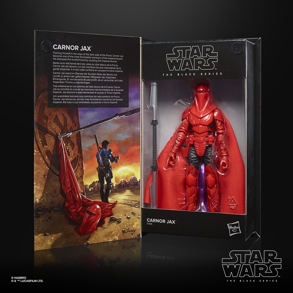 🌟Carnor Jax🌟Mô hình Hasbro◊Star Wars Black Series 6-inches◊50th Anniversary