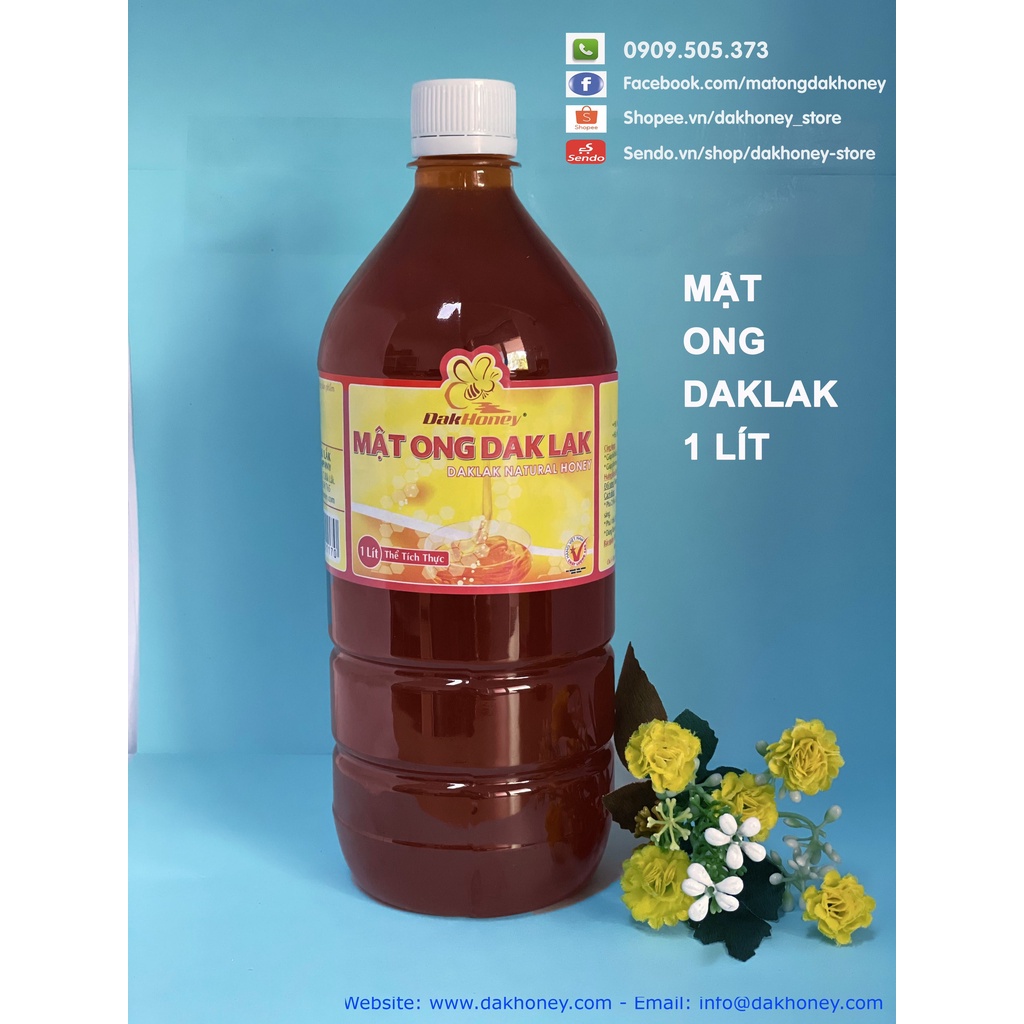 Mật ong DakLak - DakHoney 1lit