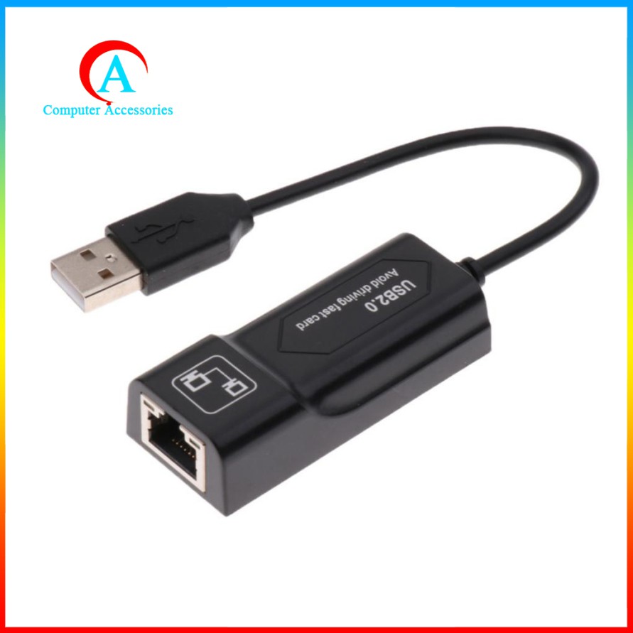 1 Set Micro Usb 2.0 To Ethernet Rj45 Network Lan Adapter Card Thẻ | BigBuy360 - bigbuy360.vn