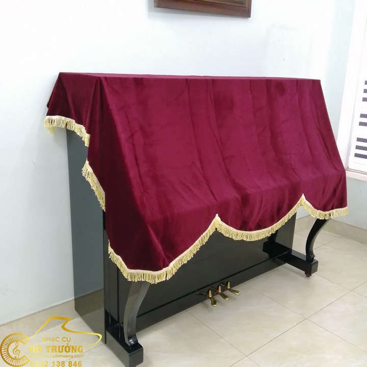 Khăn phủ đàn Piano mẫu lửng kích thước 2m x 135