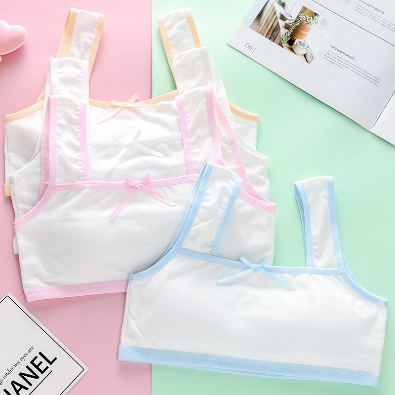 Áo Lót Cotton Mỏng Thời Trang Mùa Hè Dành Cho Bé Gái 9-12 Tuổi