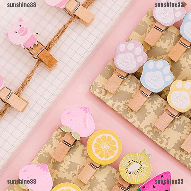 Set 10 Kẹp Ảnh Hình Động Vật Dễ Thương
