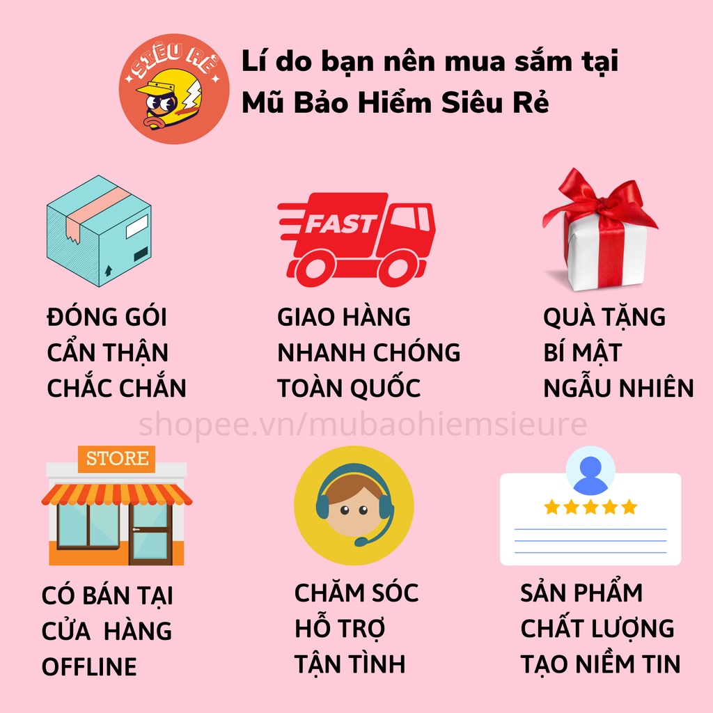 Mũ bảo hiểm nửa đầu chính hãng siêu rẻ có thông gió , nón bảo hiểm đa