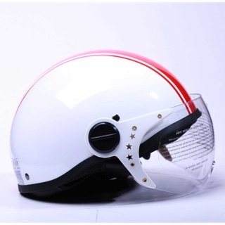 Mũ bảo hiểm nửa đầu có kính Chita mã CT6HD(K)