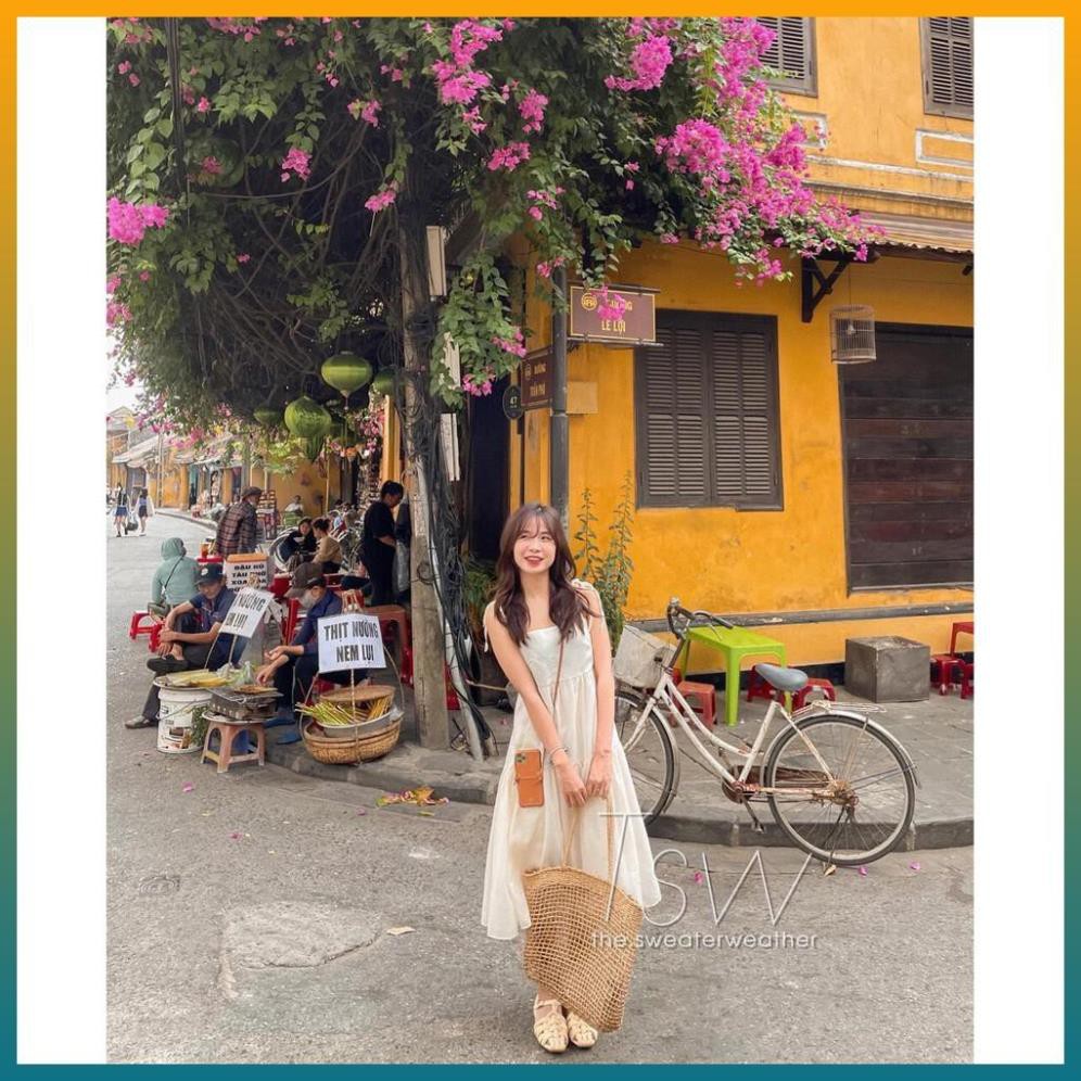 [Free Ship] Set Váy Nữ, Set Váy 2 Dây 3 Màu Hàng QC Hot Trend Loại 1