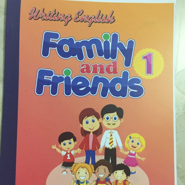 Vở Tập Viết Family and Friends 1 - family and friend 1