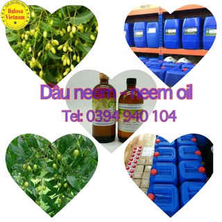 DẦU HẠT NEEM - SẦU ĐÂU BẢO VỆ CÂY TRỒNG VÀ VẬT NUÔI 500ML