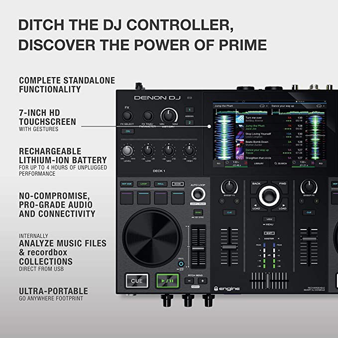 Bàn DJ Denon Prime Go