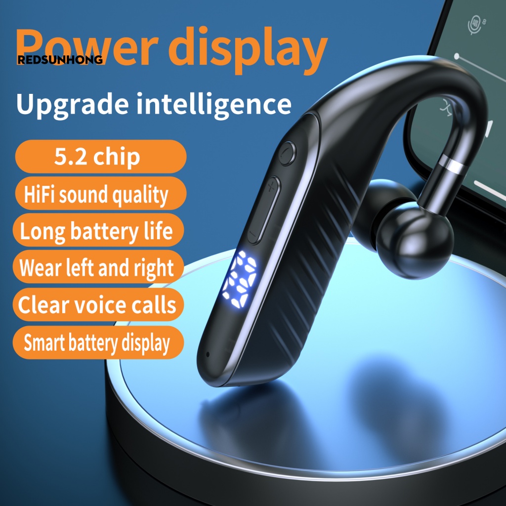 Tai nghe không dây Chống Ồn Hiển Thị LED Kỹ Thuật Số