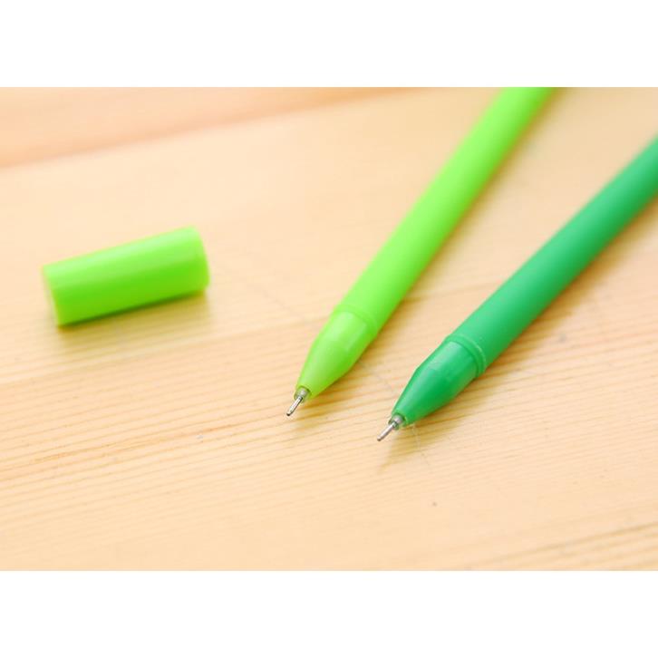 Bút Gel Nước Mực Đen HÌNH TRÁI CÂY Nhiều Màu H38