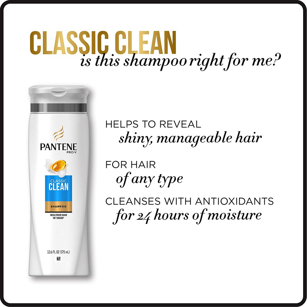 Dầu gội Pantene Mỹ 750ml - Nhập khẩu từ Mỹ giá tốt