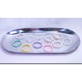 Nhẫn hạt cườm ulzzang trendy Hàn Quốc beaded ring
