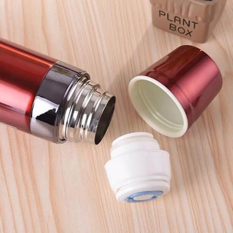 BÌNH GIỮ NHIỆT INOX 3 LỚP 800ML CÁCH NHIÊT - BÌNH GIỮ NHIỆT KÈM CỐC UỐNG