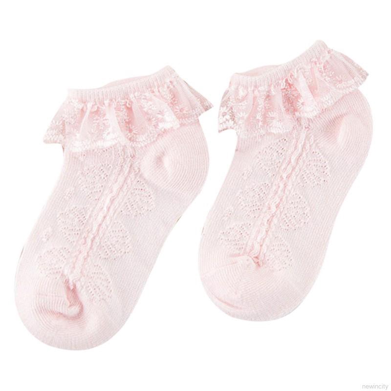 Vớ công chúa đính nơ dễ thương cho bé gái