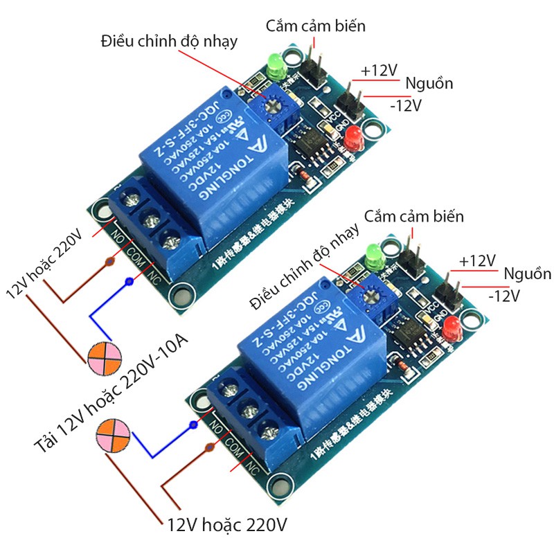 Module mạch công tắc cảm biến mưa M1201