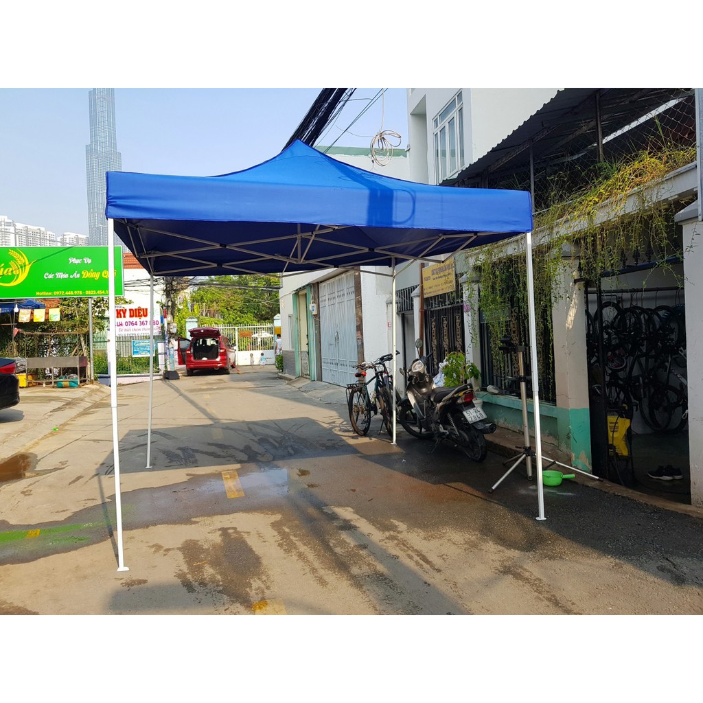 Nhà bạt di động, lều xếp ngoài trời 3mx6m