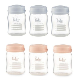 Bộ 3 bình trữ sữa 150ml cổ rộng fatz baby fb0120n