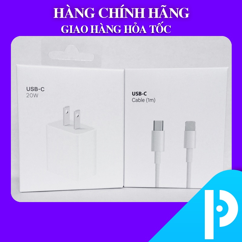 Sạc Nhanh 20W ,Củ Sạc Nhanh 20w,Dây Sạc nhanh ,Củ sạc 20W Dành Cho 8/X/11/12/13/14 ⚡️ BH 12 Tháng-1 Đổi 1 ⚡