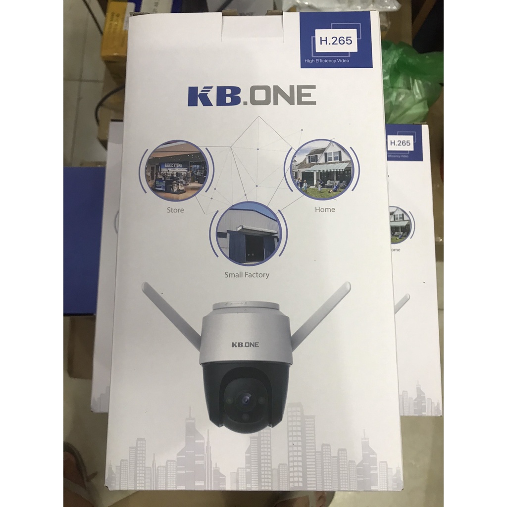 Camera Wifi Không Dây Xoay 360 Ngoài Trời  Kbone KN-S25F Có Màu Đêm ,Kbone KN-S45F 4Mp 2K,Kbone H41P 4Mp-Hàng Chính Hãng