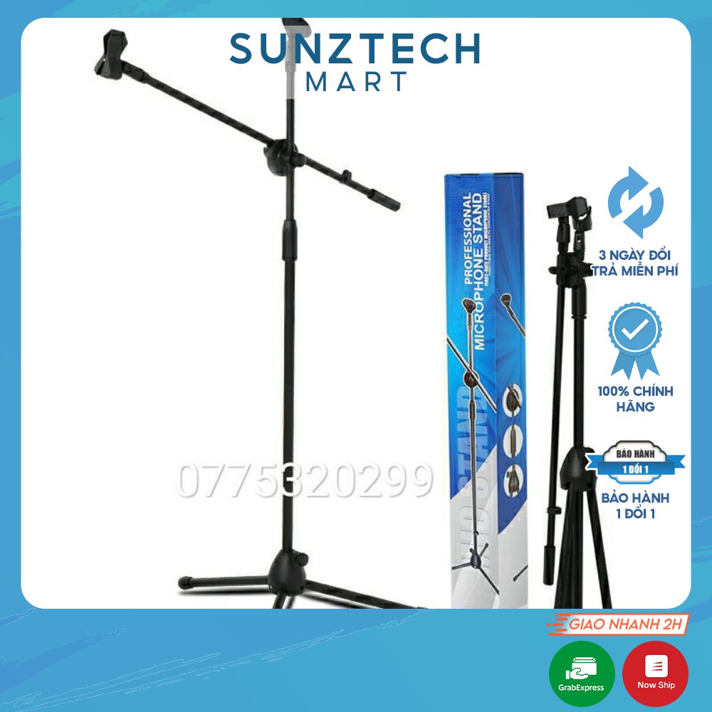 Chân đế micro đứng bom mic stand