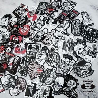 (113) Bộ hình dán sticker decal Skeleton