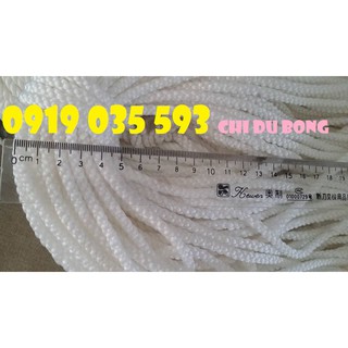 Dây dù trắng trang trí