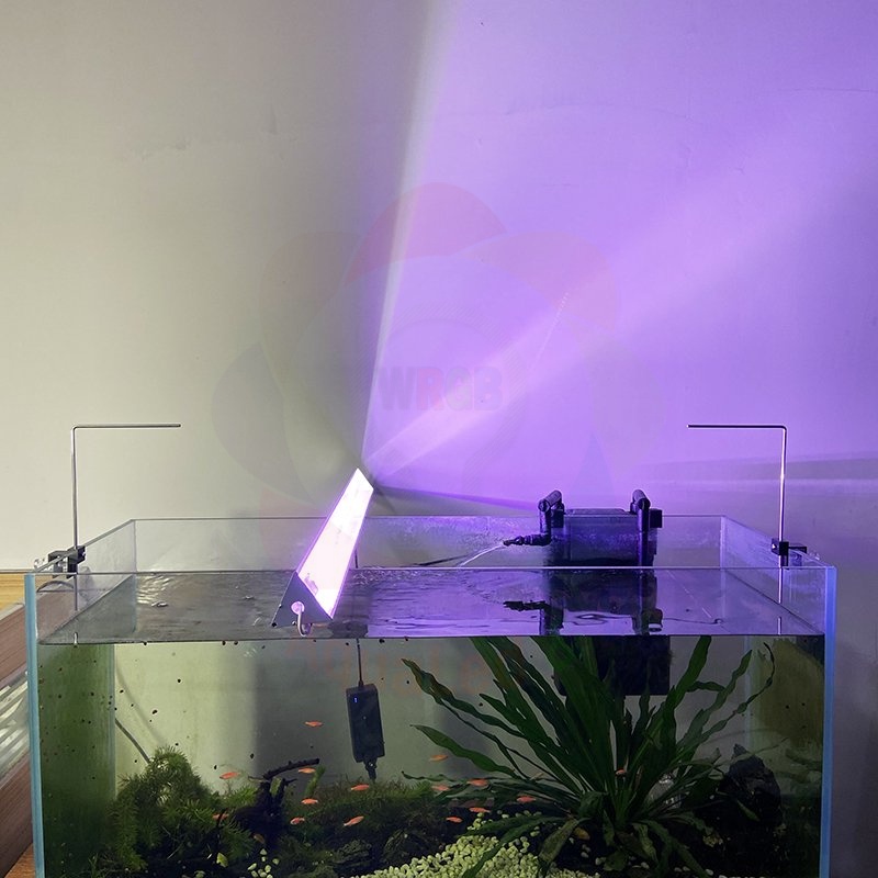 Máng đèn nhôm TH20, dòng máng mini gom sáng rất dễ thiết kế, chế được hầu hết các loại đèn thủy sinh. Kích thước 30-80cm