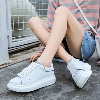 Giày Sneaker MC Queen Phản Quang Dây Lụa Cao Cấp Full Box Full Bill